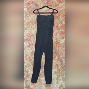 All in Motion Sleek Black Jumpsuit